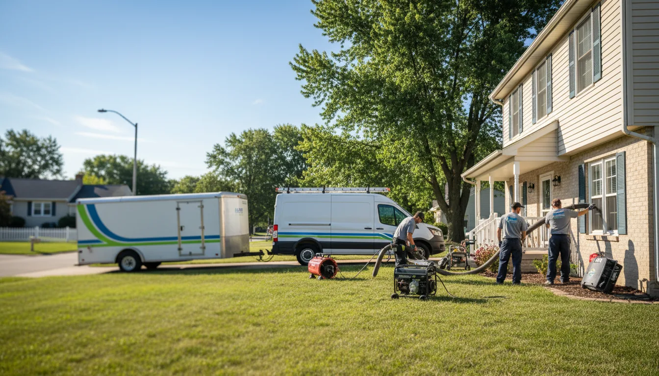 Flooded Basement Restoration And Cleanup With Repair in Marilla, NY near me